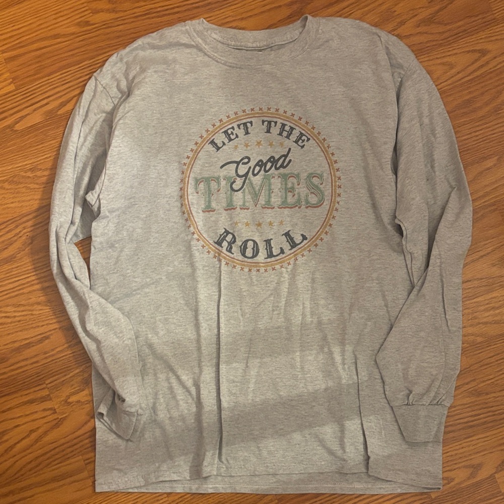 “Let The Good Times Roll” long-sleeve shirt